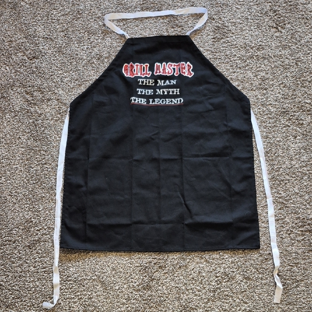 Black Grill Master Apron